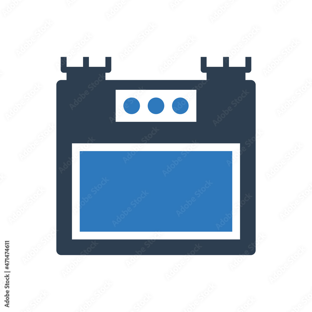 Cooking Range Icon - Stove Icon Cooking Range Icon - Stove Icon