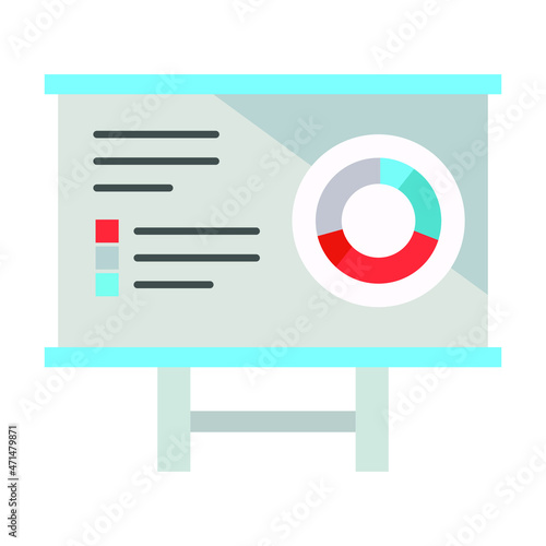 Analysis board Isolated Vector icon which can easily modify or edit

