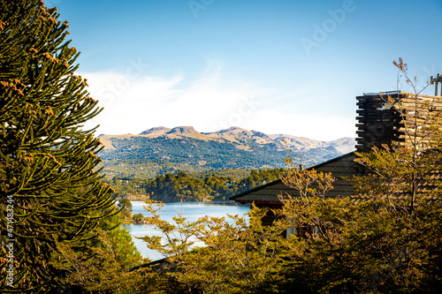 Un día soleado en el lago