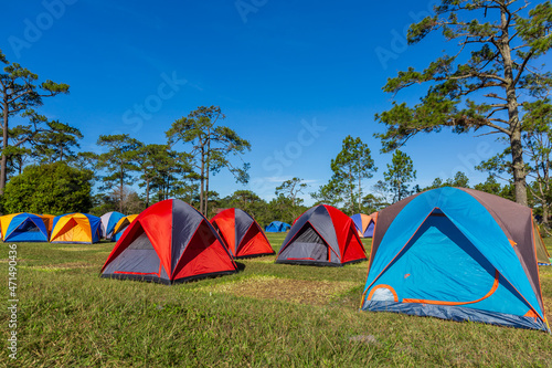 Wallpaper Mural Colorful outdoor tent Torontodigital.ca
