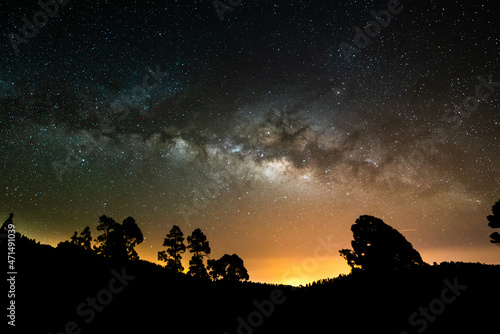 Milkyway over Tenerife © Daniel