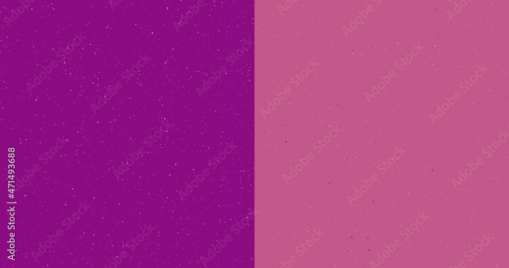 Obraz premium Color trend 2022: Calming coral, Velvet Violet, Pacific Pink