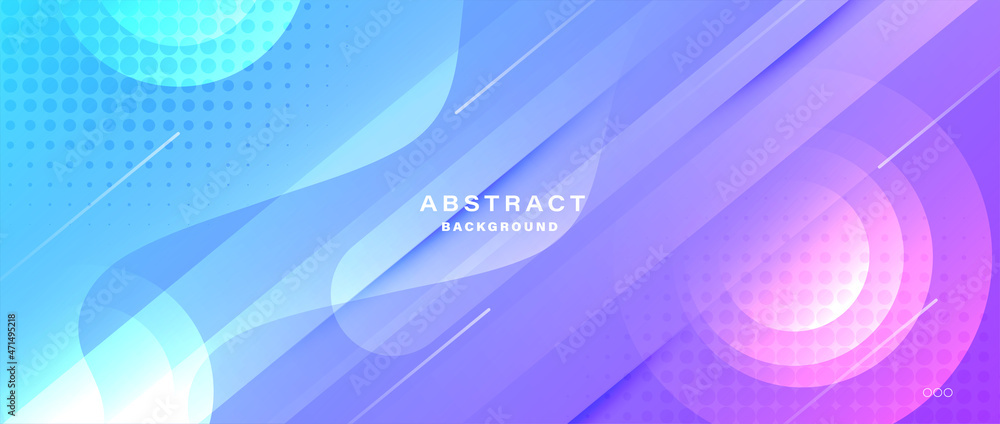 Gradient dynamic shapes background Stock Vector | Adobe Stock