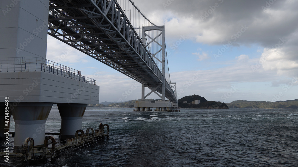 Obraz premium city harbour bridge