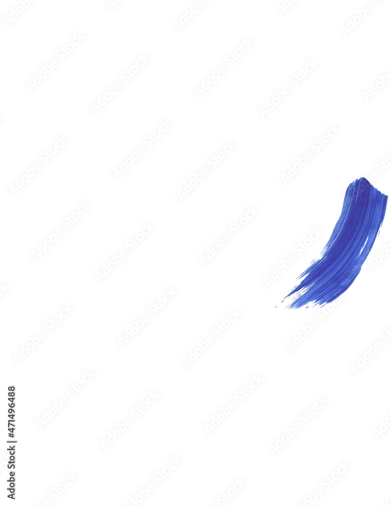 Brush Strokes on White Background for Graphic Elements, Digital Painting and Design Brush Strokes on White Background for Graphic Elements, Digital Painting and Design