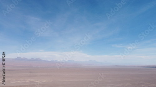 Vista de Dron al Desierto de Atacama