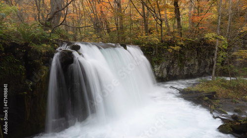 Fototapeta Naklejka Na Ścianę i Meble -  waterfall in autumn