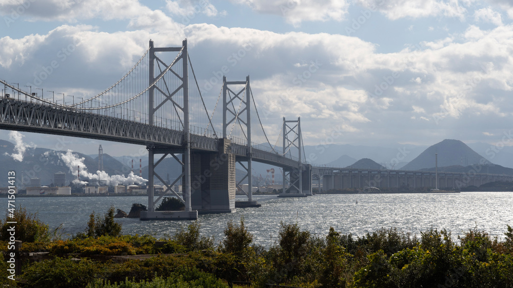 bridge over the river