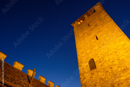 Tower of the Zumelle Castle, Mel, Province of Belluno, Italy