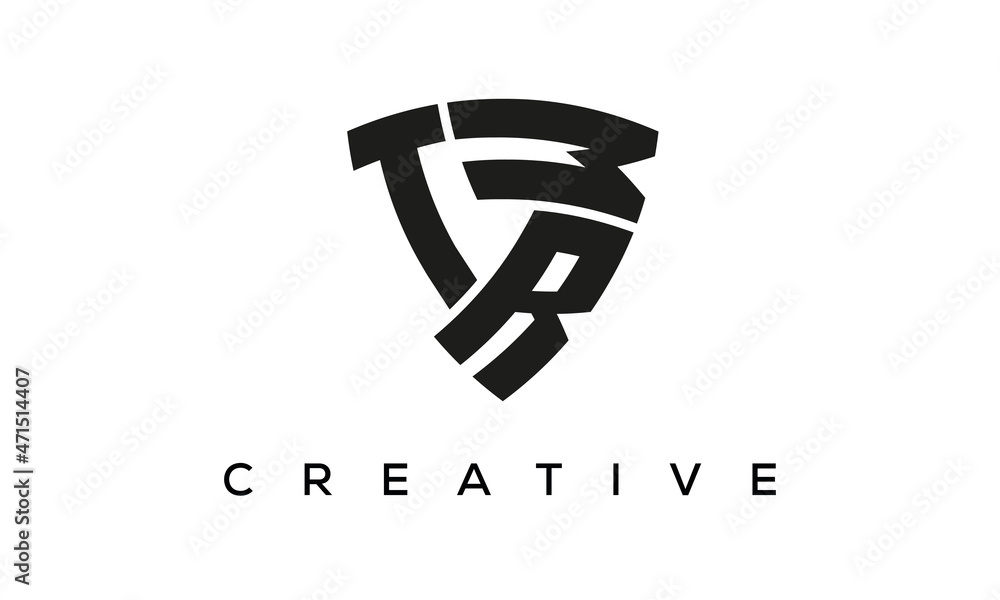 TRW letters logo, security Shield logo vector TRW letters logo, security Shield logo vector