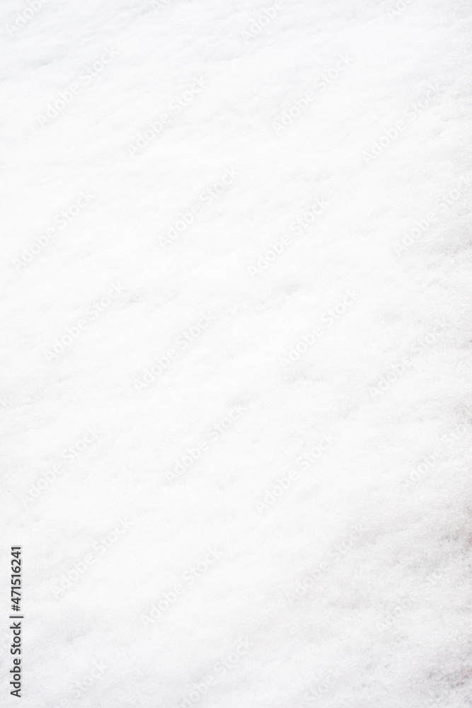 abstract white blurred natural snow background, vertical.