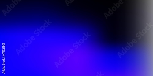 Dark pink, blue vector blur pattern.