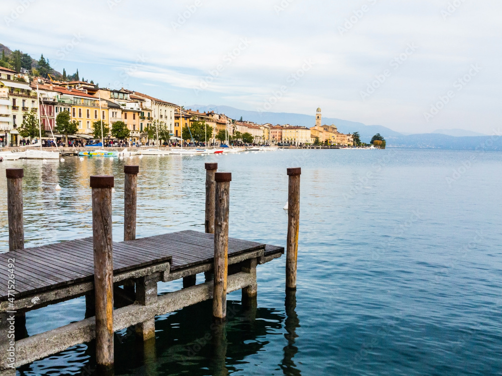 Pier with Salò in the background