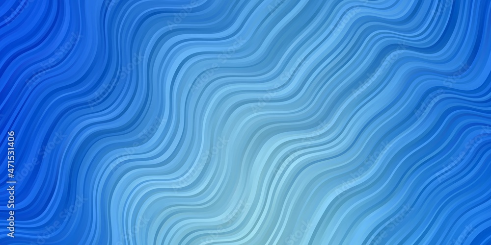 Light BLUE vector texture with curves. Light BLUE vector texture with curves.