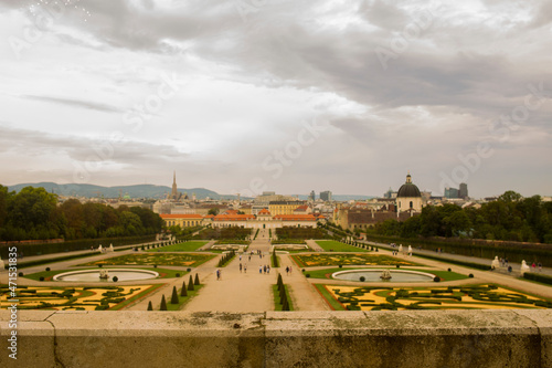 Palacio Belvedere, en Viena, Austria.
