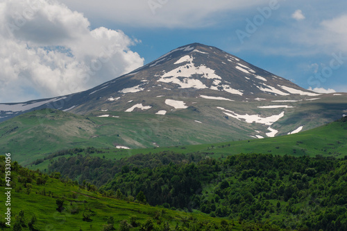 Pambak range, Maymekh Lerr mountain (3094m), Armenia