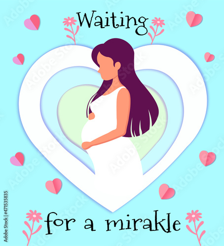 postcard. waiting for a miracle
