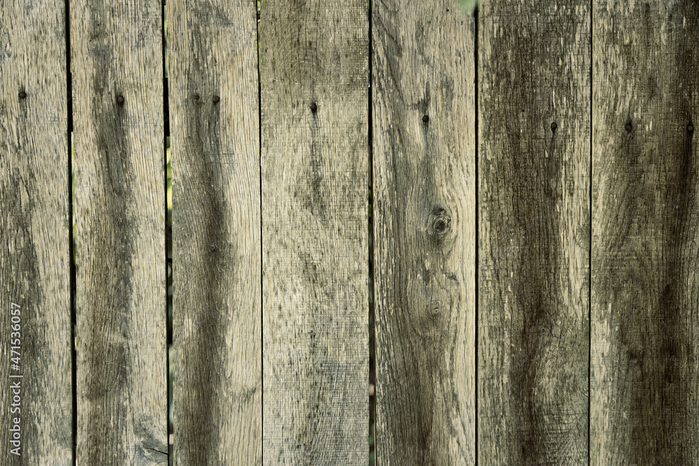 Old wooden fence, abstract background texture