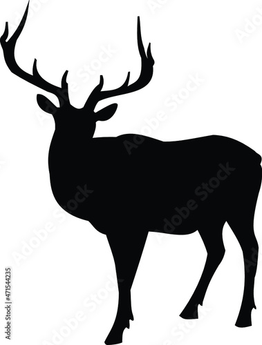 Elk Silhouettes SVG Elk Silhouette Clipart