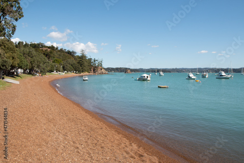 Russell Beach by the strand, Russell, Bay of Islands