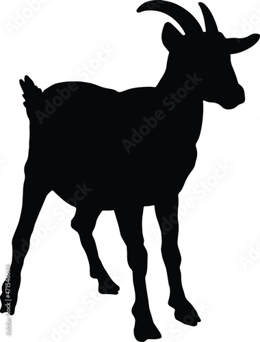 Goat Silhouettes SVG Goat Silhouettes Clipart 