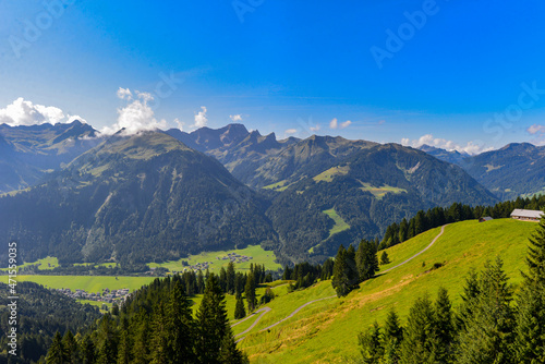 Diedamskopf-Schoppernau im österreichischen Bundesland Vorarlberg