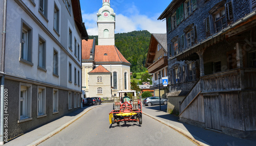 Ortszentrum Bezau im Vorarlberg-Österreich  photo