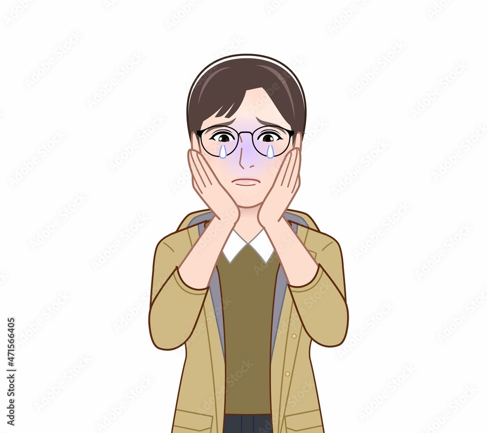 マウンテンパーカーの女性 マウンテンパーカーの女性