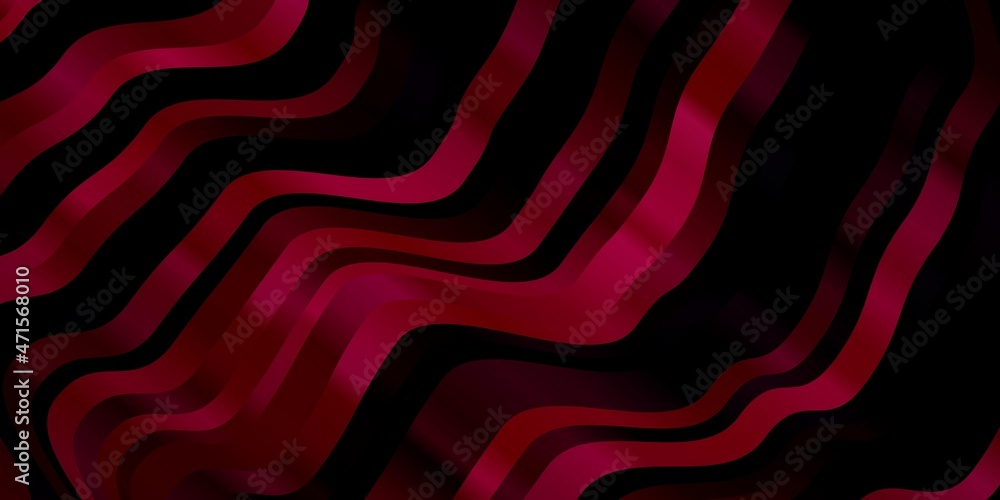 Dark Pink vector template with wry lines. Dark Pink vector template with wry lines.