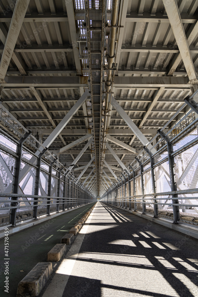 EOSRP.広島因島大橋、大橋内部。 EOSRP.広島因島大橋、大橋内部。