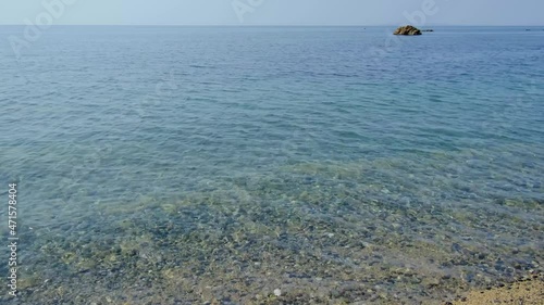 Cozy Pebbly Beach in Sasagawanagare, 3/4/2021