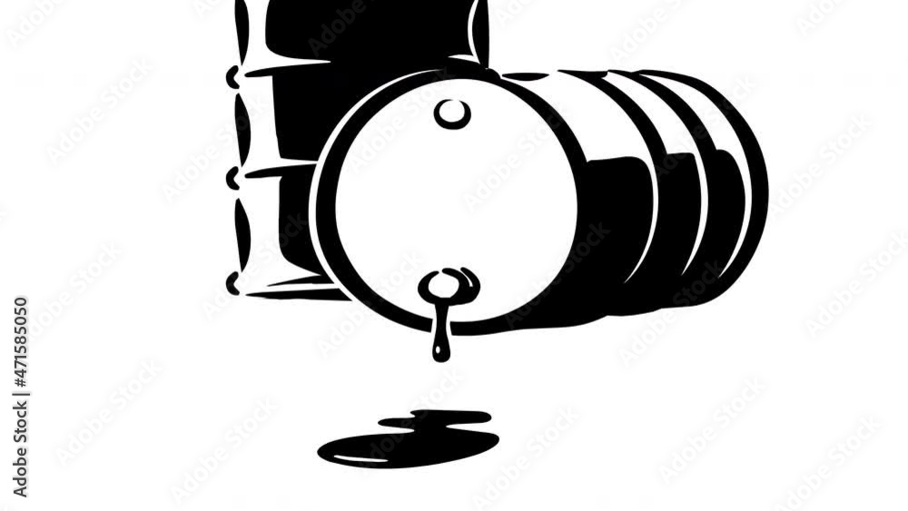 Oil dropping from a empty barrel. Fits for economy and ecology TV-documents or as a intro for presentations. Oil dropping from a empty barrel. Fits for economy and ecology TV-documents or as a intro for presentations.