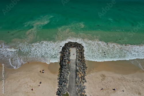 Fotografia High Angle View Of Beach