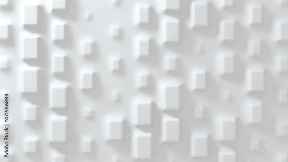 White convex background made of anti-aliased geometry. 3d rendering White convex background made of anti-aliased geometry. 3d rendering