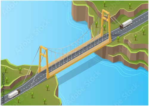 Isometric bridge