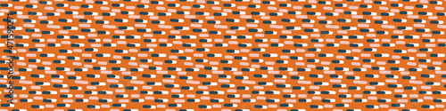 Masculine irregular seamless border. Speckled simple shape for digital scrapbook paper and repeatable men gift wrap design in vector.