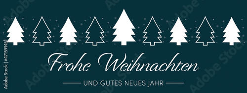 Frohe Weihnachten und gutes neues Jahr