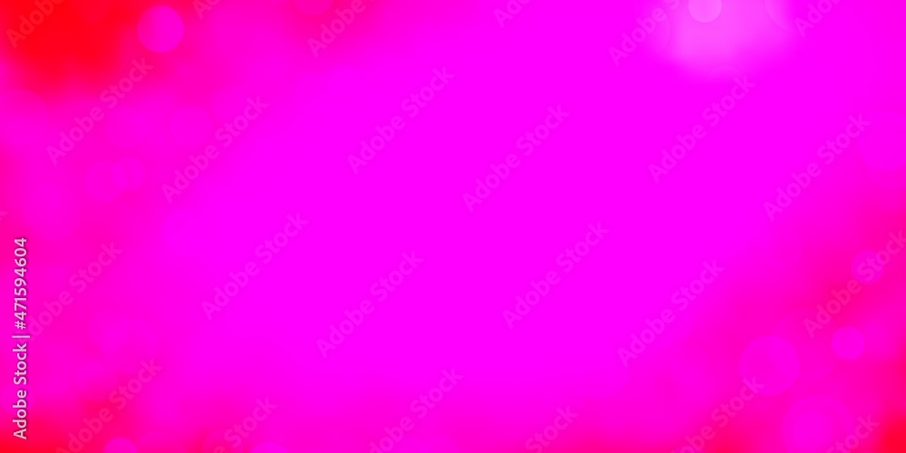 Light Pink vector background with circles. Light Pink vector background with circles.