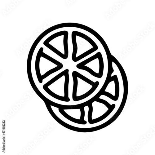 duros line vector doodle simple icon design