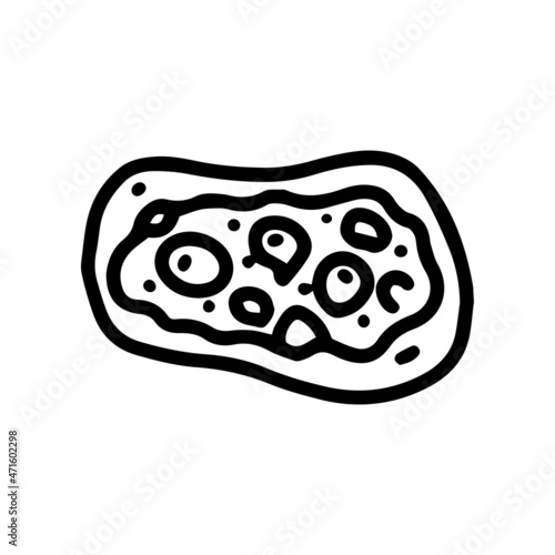 huarache line vector doodle simple icon design