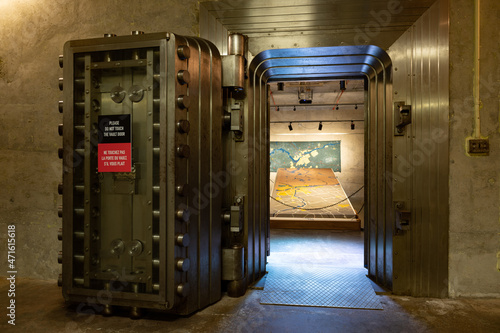 Diefenbunker Bank of Canada Vault Cold War