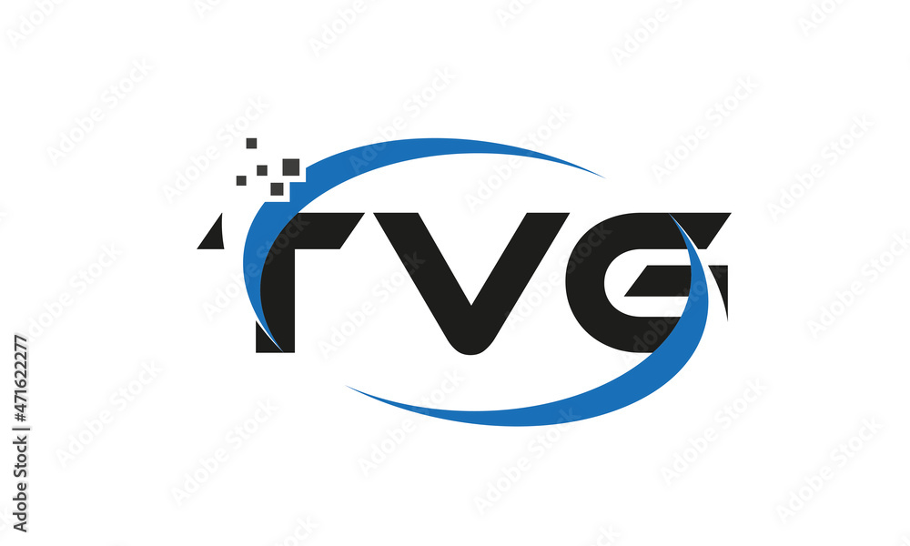 dots or points letter TVG technology logo designs concept vector Template Element	