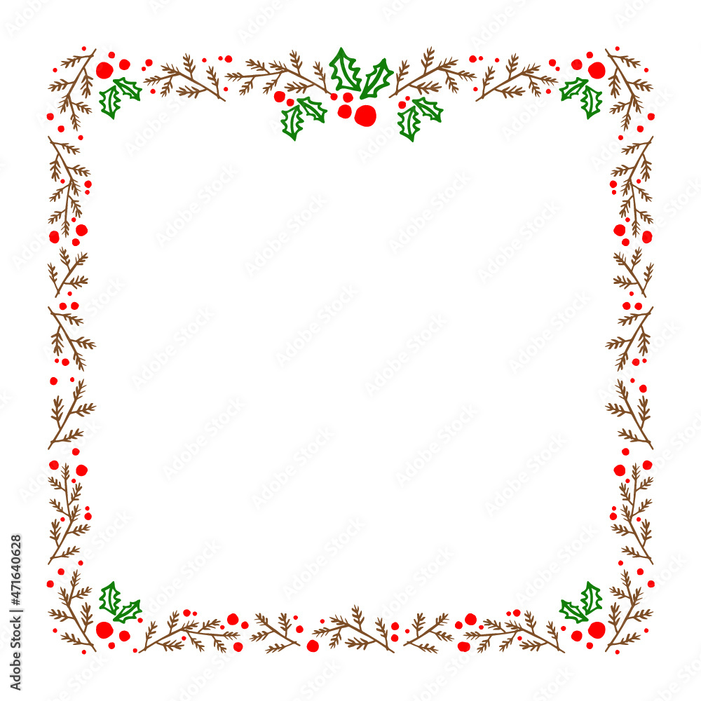 christmas(m)-illust_frame christmas(m)-illust_frame