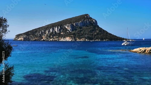 italy sardinia landscape figaroli island cala moresca photo