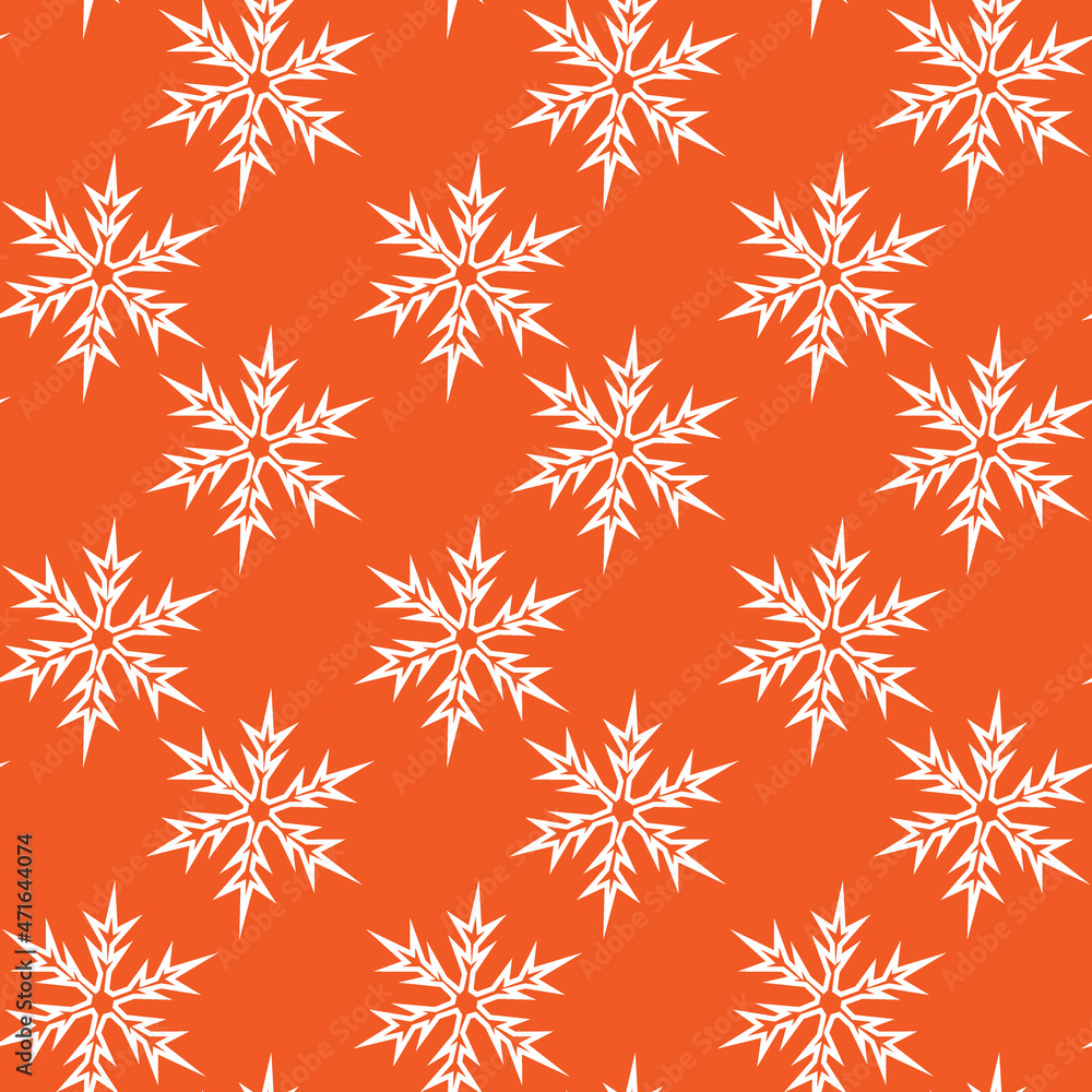 Christmas seamless pattern with snowflakes.Design template for wallpaper,fabric,wrapping,textile Christmas seamless pattern with snowflakes.Design template for wallpaper,fabric,wrapping,textile