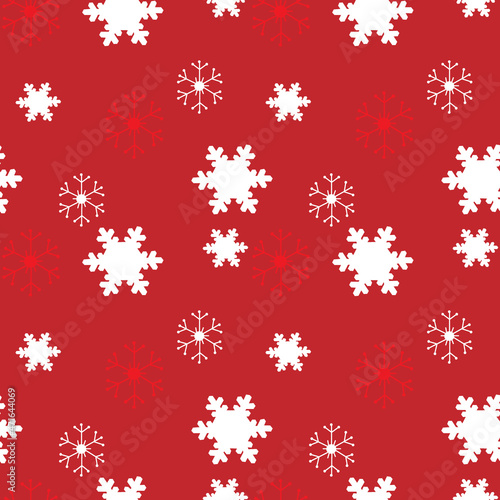 Christmas seamless pattern with snowflakes.Design template for wallpaper,fabric,wrapping,textile