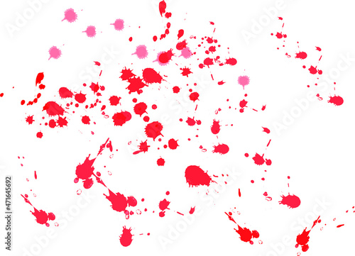 blood splatter set