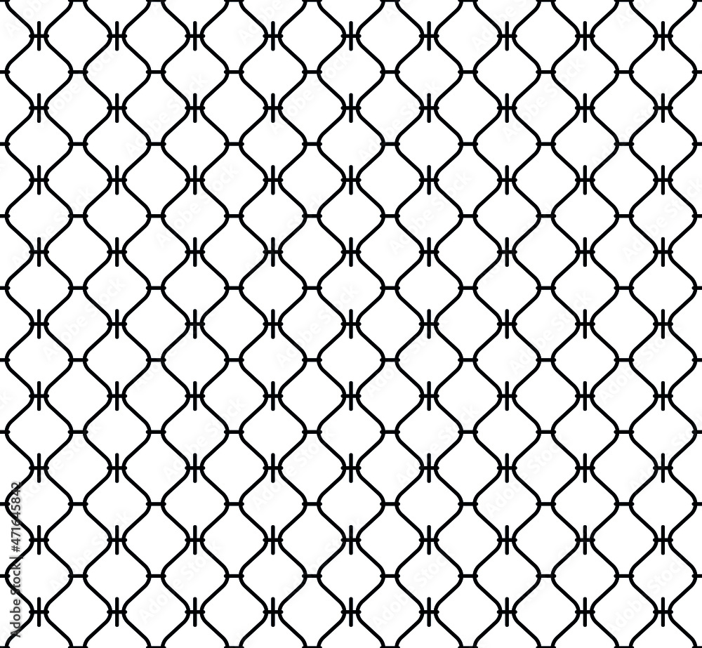 Seamless geometric pattern . Black color lines .Geometric background, graphic seamless abstract pattern illustration. Seamless geometric pattern . Black color lines .Geometric background, graphic seamless abstract pattern illustration.