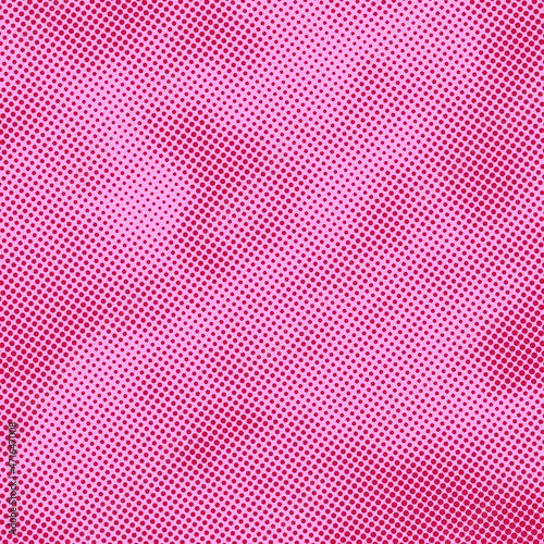 Grunge pink dotted overlay background. Trendy distress dirty design element. Spotted circles. Overlay dots texture. Grungy style