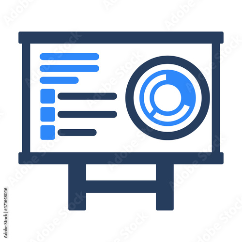 Analysis board Isolated Vector icon which can easily modify or edit

